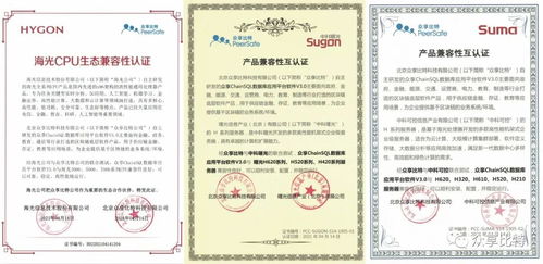 ChainSQL完成與海光、中科曙光、中科可控產品兼容性認證 開啟國產化數據庫新篇章